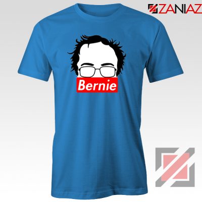 Bernie Silhouette Blue Tshirt