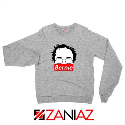 Bernie Silhouette Grey Sweatshirt