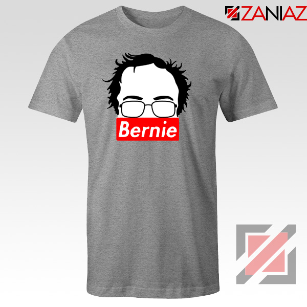 Bernie Silhouette Grey Tshirt