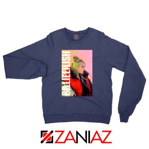 Billie Eilish Pirate Navy Blue Sweater