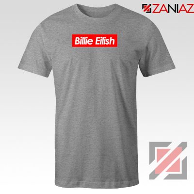 Billie Eilish Parody Grey Tshirt