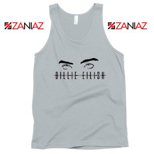 Billie Eilish Women Grey Tank Top