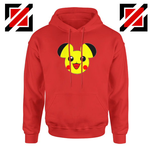 Pikachu Mickey Red Hoodie