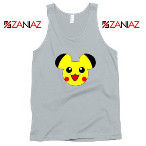 Buy Pikachu Mickey Sport Grey Tank Top