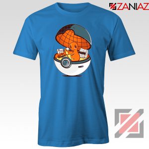 Charmander Pokemon Go Blue Tshirt