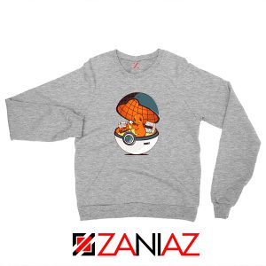 Charmander Pokemon Go Sport Grey Sweatshirt