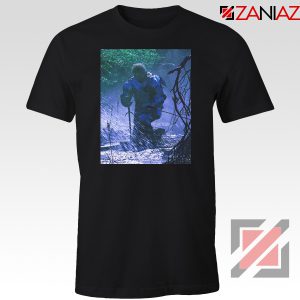 Circles Kneeling Post Malone Black Tee Shirt