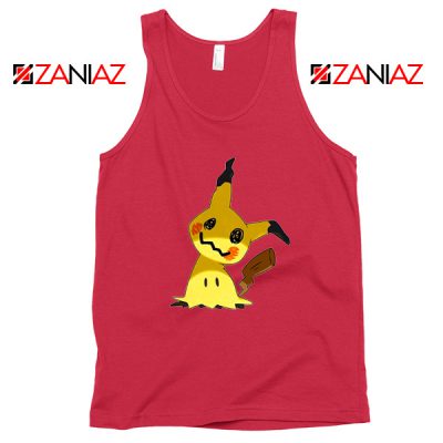 Cute Mimikyu Pikachu Red Tank Top