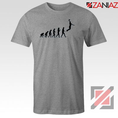 Evolution Basketball Sport Grey Tshirt