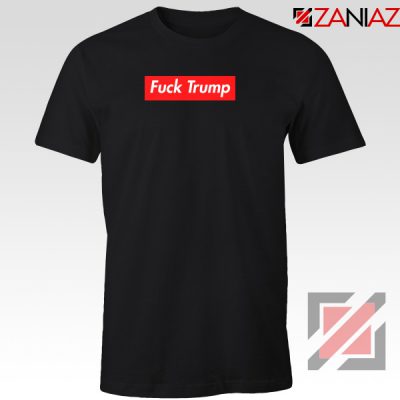 Fucktrump Funny Black Tee Shirt