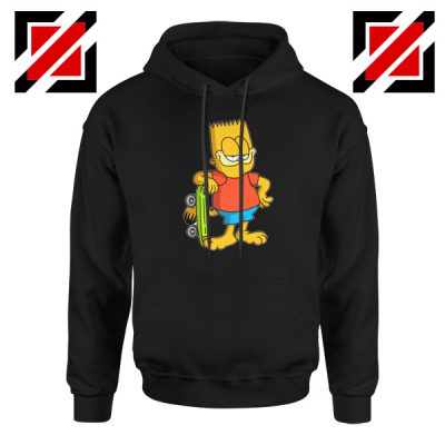 Garfield Simpson Black Hoodie