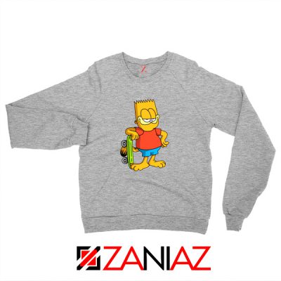 Garfield Simpson Grey Sweatshirt