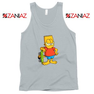Garfield Simpson Grey Tank Top