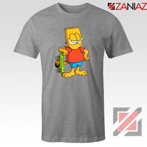 Garfield Simpson Grey Tshirt