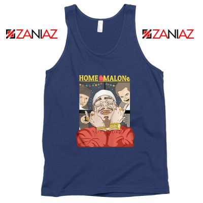 Home Malone Navy Tank Top