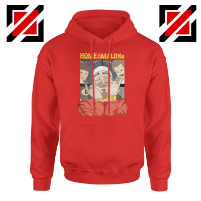 Home Malone Red Hoodie