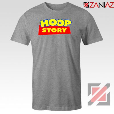 Hoop Story Funny Sport Grey Tshirt
