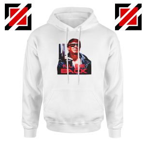 I ll Be Back Trumpinator 2020 White Hoodie