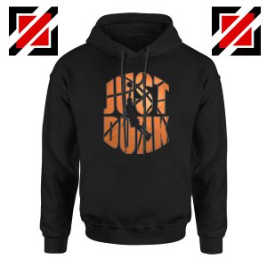 Just Dunk It Basketball Black Hoodie