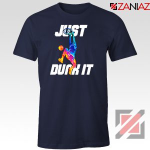 Just Dunk It Slam Dunk Navy Blue Tshirt
