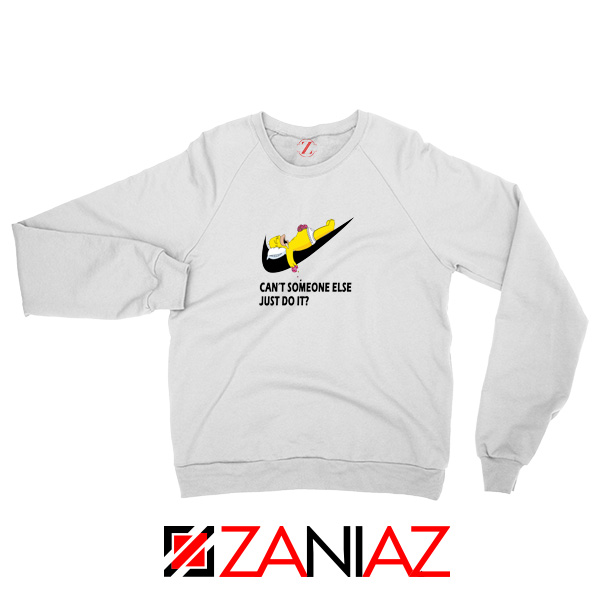 Estadísticas perdonado volverse loco Lazy Homer Simpson Sweatshirt Parody S-2XL - ZANIAZ.COM