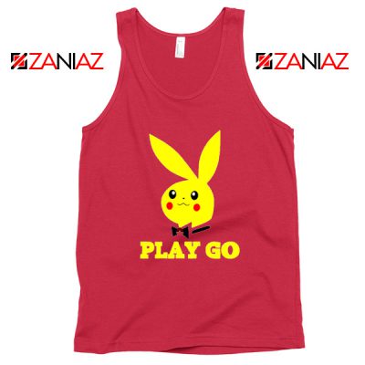 Play Go Pikachu Playboy Red Tank Top
