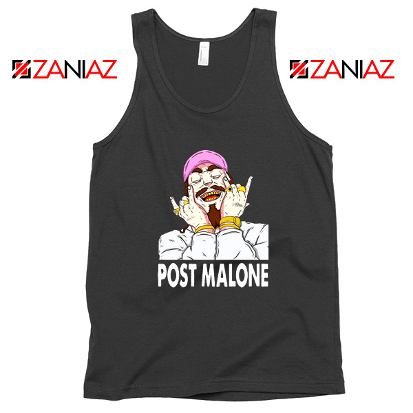 Post Malone 2020 Black Tank Top