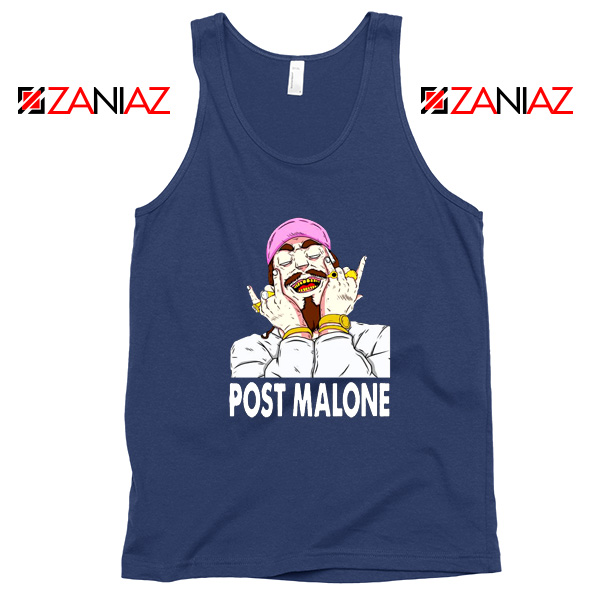 Post Malone 2020 Navy Tank Top