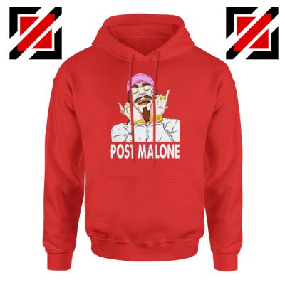 Post Malone 2020 Red Hoodie