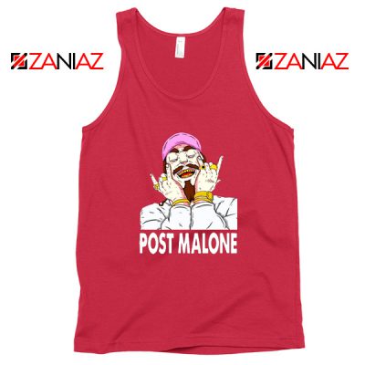 Post Malone 2020 Red Tank Top
