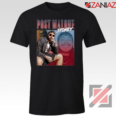 Post Malone Hollywood Black Tee Shirt