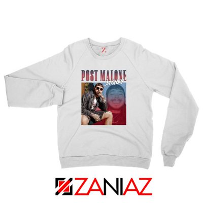 Post Malone Hollywood White Sweatshirt
