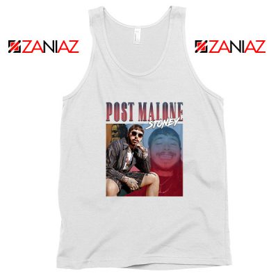 Post Malone Hollywood White Tank Top