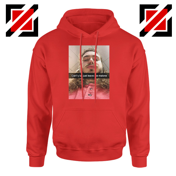 Post Malone Singer Red Hoodie