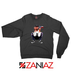 Post Malone White Iverson Sweatshirt