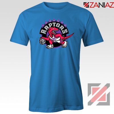 Raptors Heat Basketball Blue Tshirt