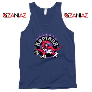 Raptors Heat Basketball Navy Blue Tank Top