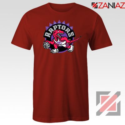 Raptors Heat Basketball Red Tshirt
