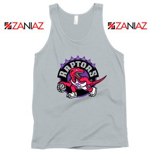 Raptors Heat Basketball Sport Grey Tank Top