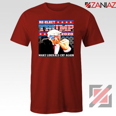 Re Elect Trump 2020 Red Tee Shirt