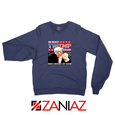 Reelection Trump 2020 Navy Sweatshirt