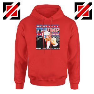 Reelection Trump 2020 Red Hoodie