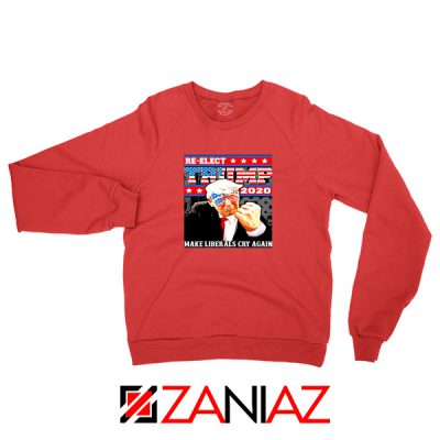 Reelection Trump 2020 Red Sweatshirt