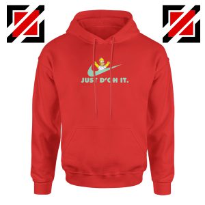 Simpson Just Do It Red Hoodie