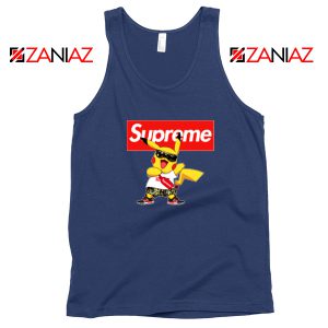 Supreme Pokemon Navy Blue Tank Top