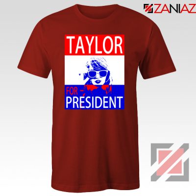 Taylor Swift For President Red Tshirt
