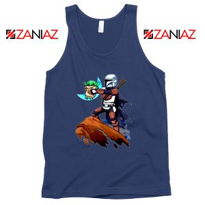 The Child Lion King Simba Navy Blue Tank Top