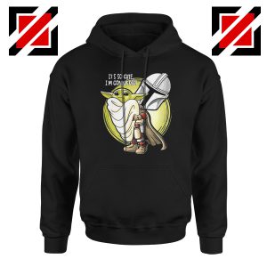 The Mandalorian Hug Baby Yoda Hoodie
