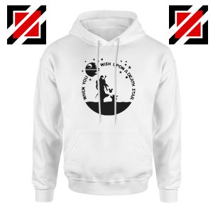 The Mandalorian and Baby Yoda White Hoodie