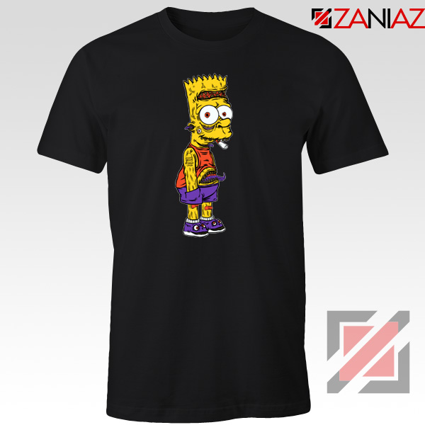 The Scary Bart Black Tee Shirt